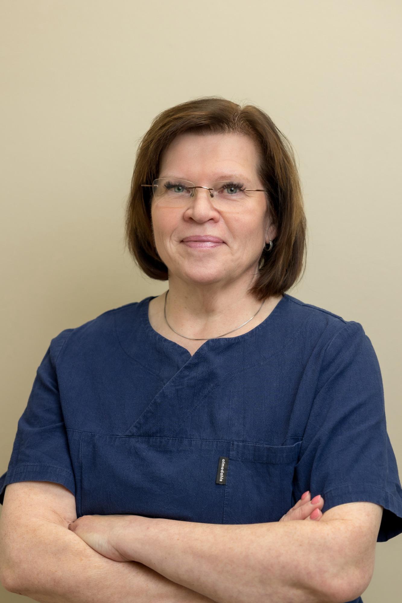 Marianne Vehmas sairaanhoitaja haavahoitaja