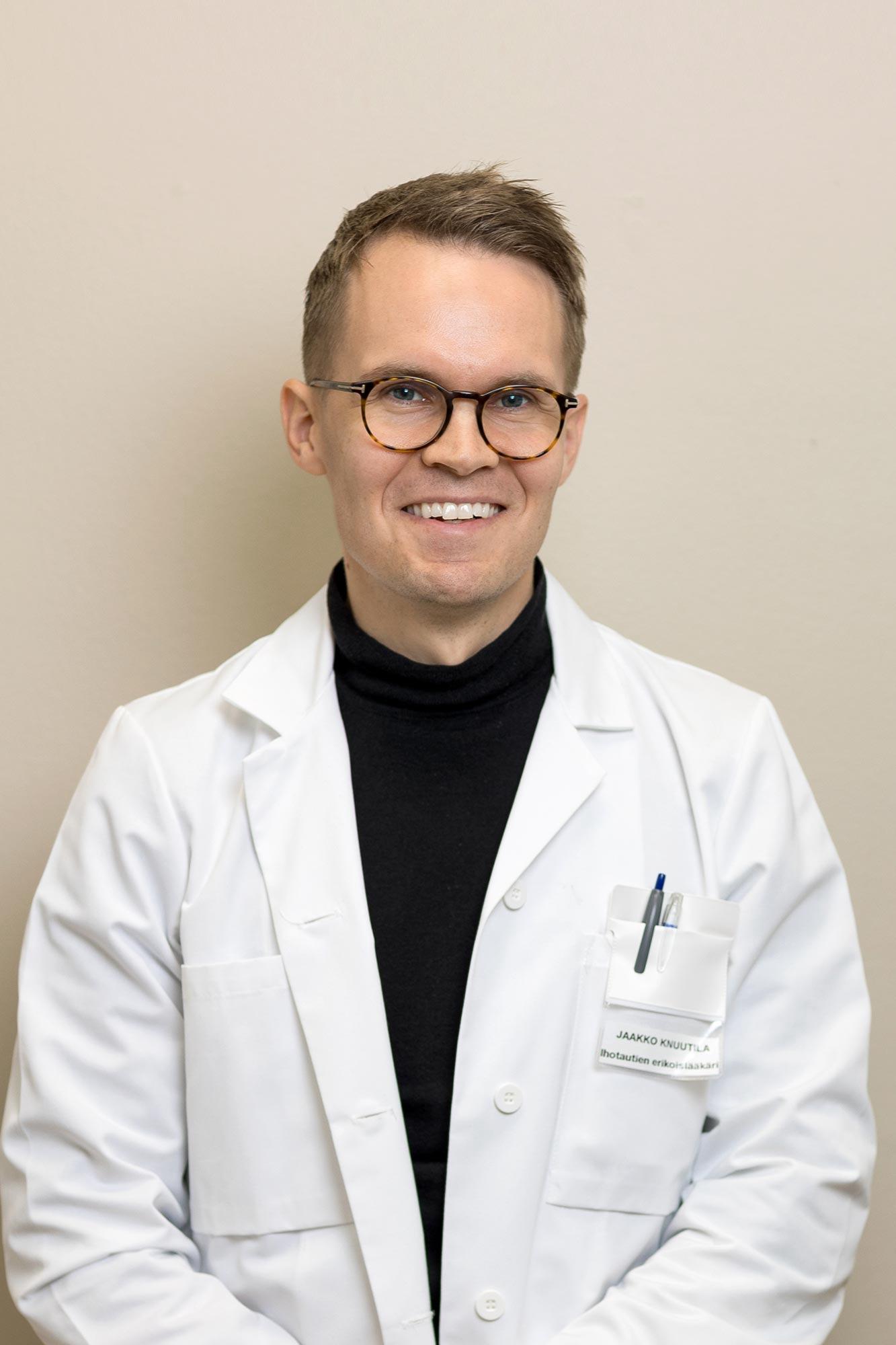 Jaakko Knuutila ihotautien-erikoislääkäri